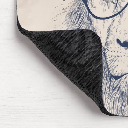 Cool lion muismat (Hoek)