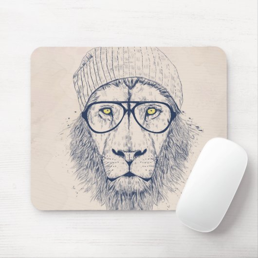 Cool lion muismat (Met muis)