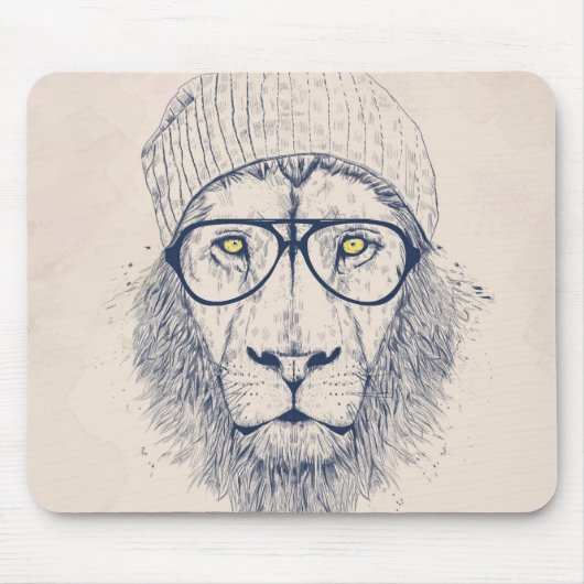 Cool lion muismat (Voorkant)