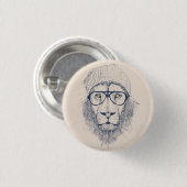 Cool lion ronde button 3,2 cm (Voorkant /achterkant)