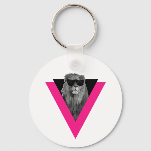Cool Lion Sleutelhanger (Voorkant)