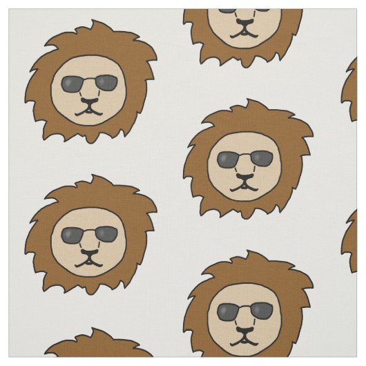 Cool Lion Stof (Swatch)