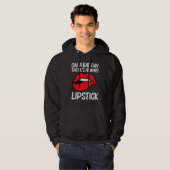 Cool Lipstick For Men Women Cosmetic Makeup   Hoodie (Voorkant volledig)