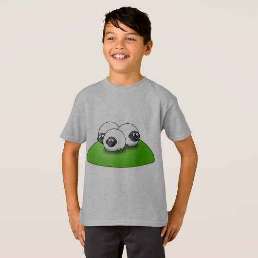 Cool Little Alien Jongens T-shirt - Groene Ruimte (Voorkant volledig)