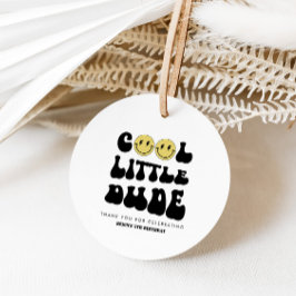 Cool Little Dude | Jongens Rad 5e verjaardag Bedankjes Labels