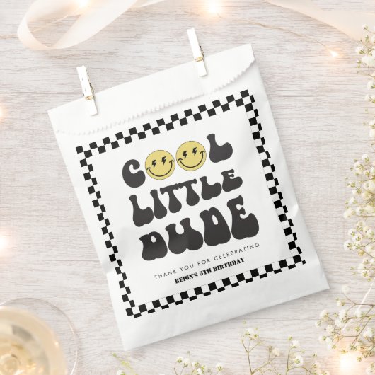 Cool Little Dude | Jongens Rad Kinder 5e Verjaarda Bedankzakje (Geknipt)