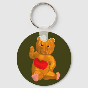 Cool Little Halloween Beer Sleutelhanger