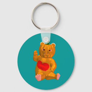 Cool Little Halloween Beer Sleutelhanger