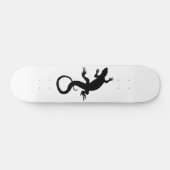 Cool Lizard Art Skateboard Giften & Shirten (Horizontaal)