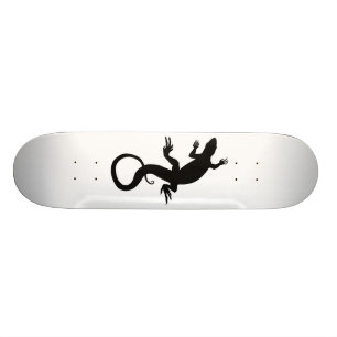 Cool Lizard Art Skateboard Giften & Shirten