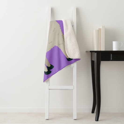 Cool Llama aangepaste naam & kleur dekens (In situ)