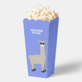 Cool Llama aangepaste tekst & kleur Bedankdoosjes (Popped)