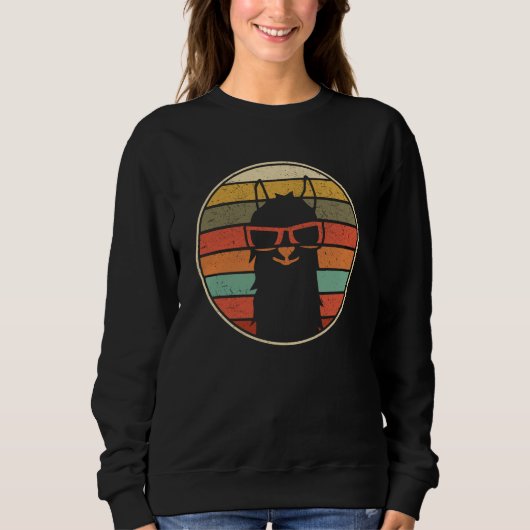 Cool Llama Alpaca | Funny Gift Trui (Voorkant)