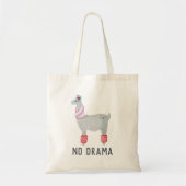 Cool Llama-Cartoon Tote Bag (Voorkant)
