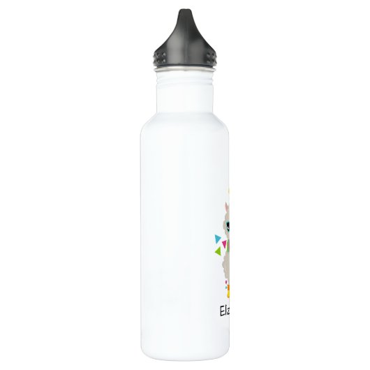 Cool Llama en Smiling Kawaii Sun Waterfles (Links)