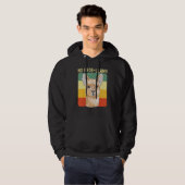 Cool Llama For Men Women No Prob Llama Alpaca Farm Hoodie (Voorkant volledig)