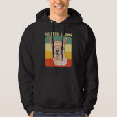 Cool Llama For Men Women No Prob Llama Alpaca Farm Hoodie (Voorkant)
