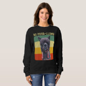 Cool Llama For Men Women No Prob Llama Alpaca Farm Trui (Voorkant volledig)