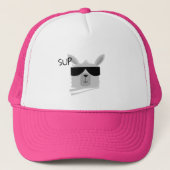 Cool Llama Mama llama giften Sup Funny Trucker Pet (Voorkant)