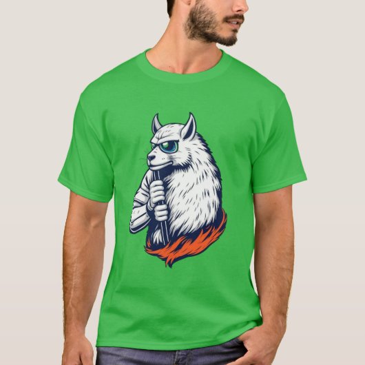 Cool Llama Rockster T-shirt (Voorkant)
