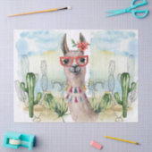 Cool Llama Tissuepapier (Craft)