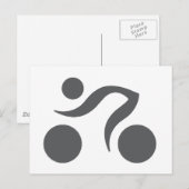 Cool logo fietsen briefkaart (Voorkant / Achterkant)