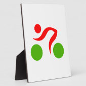 Cool logo fietsen fotoplaat (Zijkant)