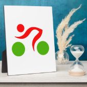 Cool logo fietsen fotoplaat (Zijkant)