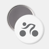 Cool logo fietsen magneet (Voorkant / Achterkant)