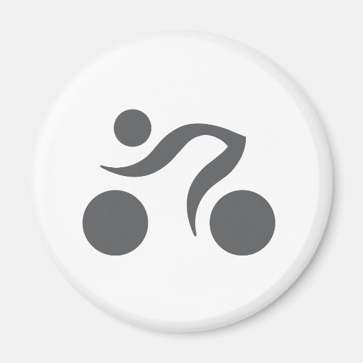 Cool logo fietsen magneet (Voorkant)