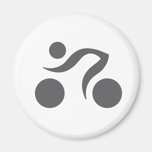 Cool logo fietsen magneet (Voorkant)