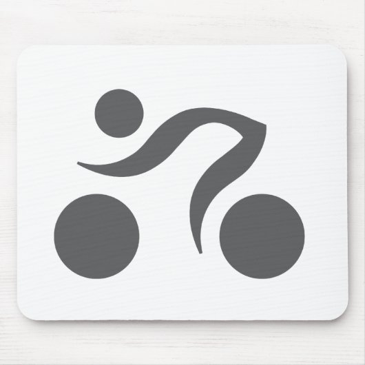 Cool logo fietsen muismat (Voorkant)