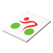 Cool logo fietsen notitieblok (Linkerzijde)