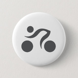 Cool logo fietsen ronde button 5,7 cm