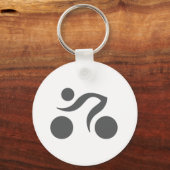 Cool logo fietsen sleutelhanger (Voorkant)
