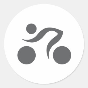 Cool logo ronde sticker