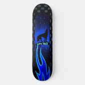 Cool Lone Wolf Skateboard (Voorkant)