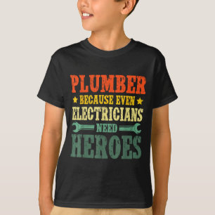 Cool Loodgieter Kostuum Voor Mannen Vrouwen Loodgi T-shirt