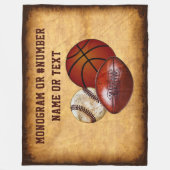 Cool  look Sport Gooi Dekens voor Hem (Voorkant)