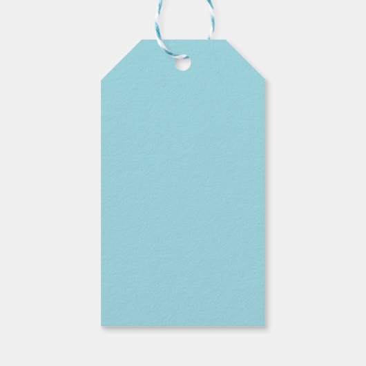 Cool Love Grafisch, Blauw Cadeaulabel (Achterkant)