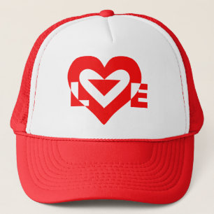 Cool Love Grafisch, Rood Trucker Pet