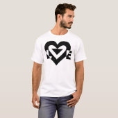 Cool Love Graphic, Black T-shirt (Voorkant volledig)