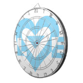 Cool Love Graphic, Blue Dartbord (Voorkant Rechts)