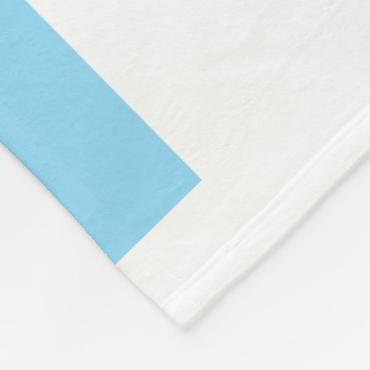 Cool Love Graphic, Blue Fleece Deken (Hoek)