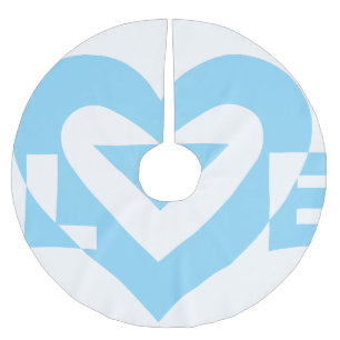 Cool Love Graphic, Blue Kerstboom Rok