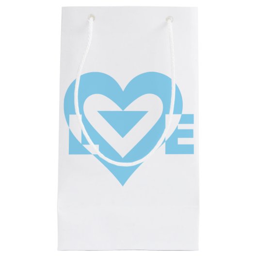 Cool Love Graphic, Blue Klein Cadeauzakje (Voorkant)
