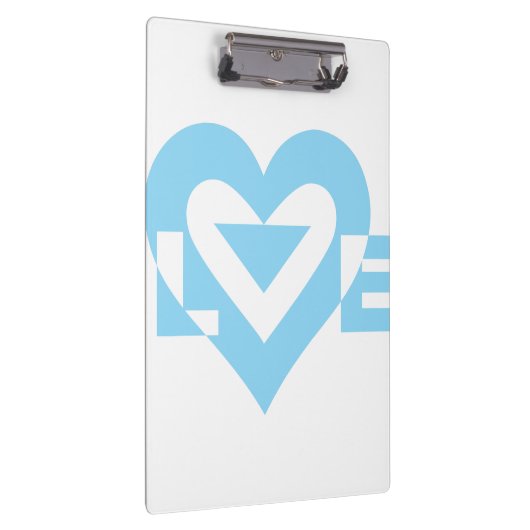 Cool Love Graphic, Blue Klembord (Rechts)