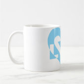 Cool Love Graphic, Blue Koffiemok (Links)