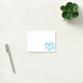 Cool Love Graphic, Blue Post-it® Notes (Kantoor)