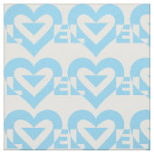 Cool Love Graphic, Blue Stof (Swatch)